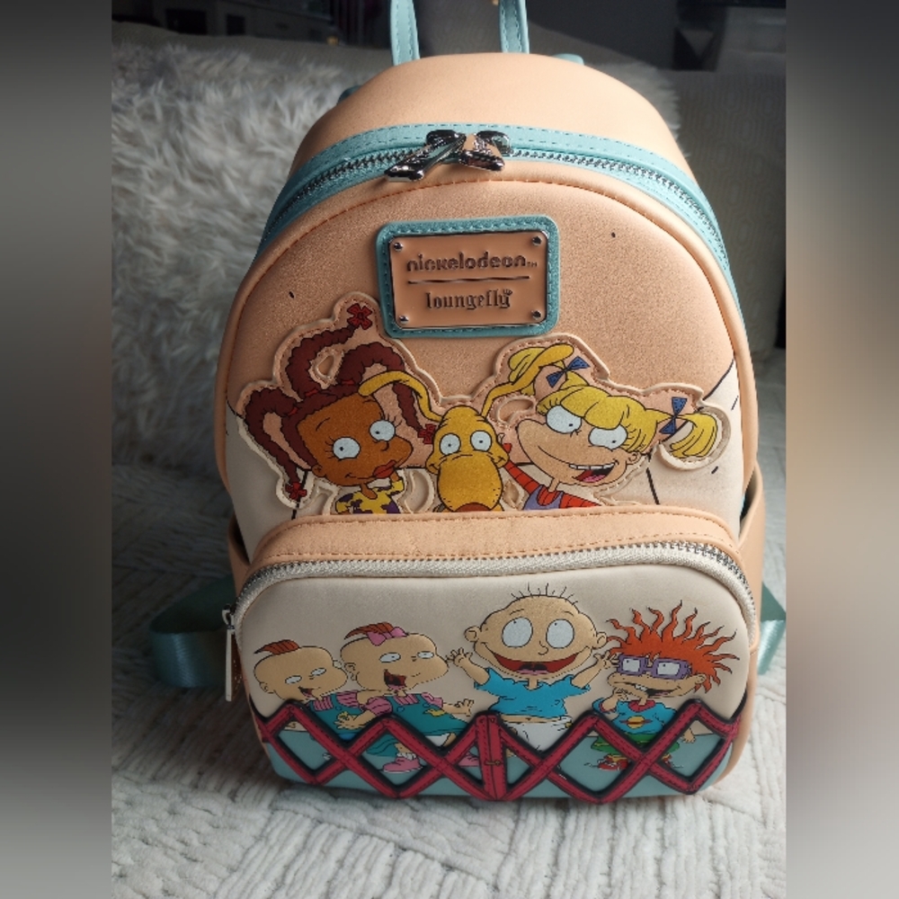 Nickelodeon Rugrats Playpen 30th Anniversary Loungefly Mini Backpack